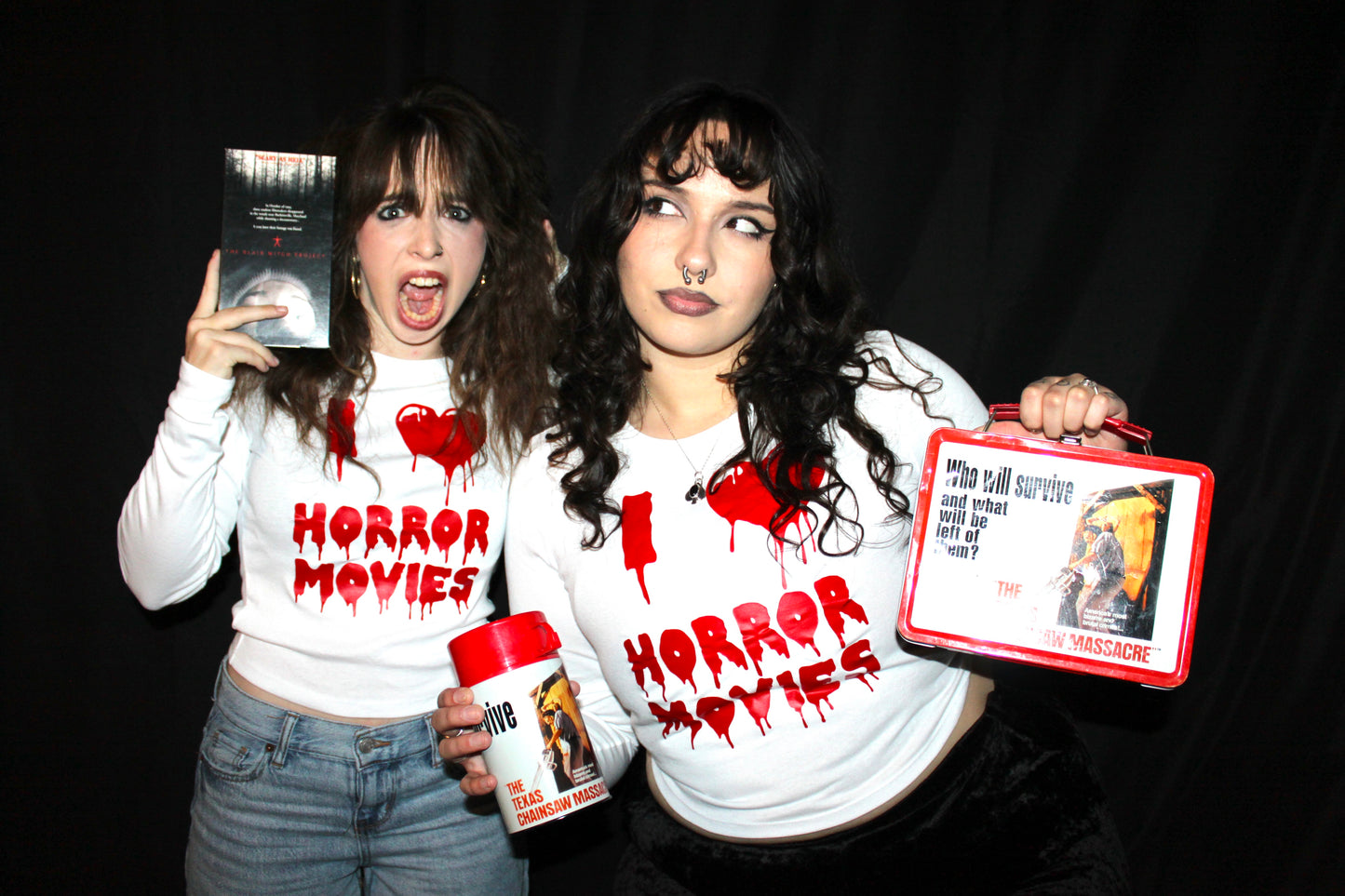 I Love Horror Movies T-Shirt