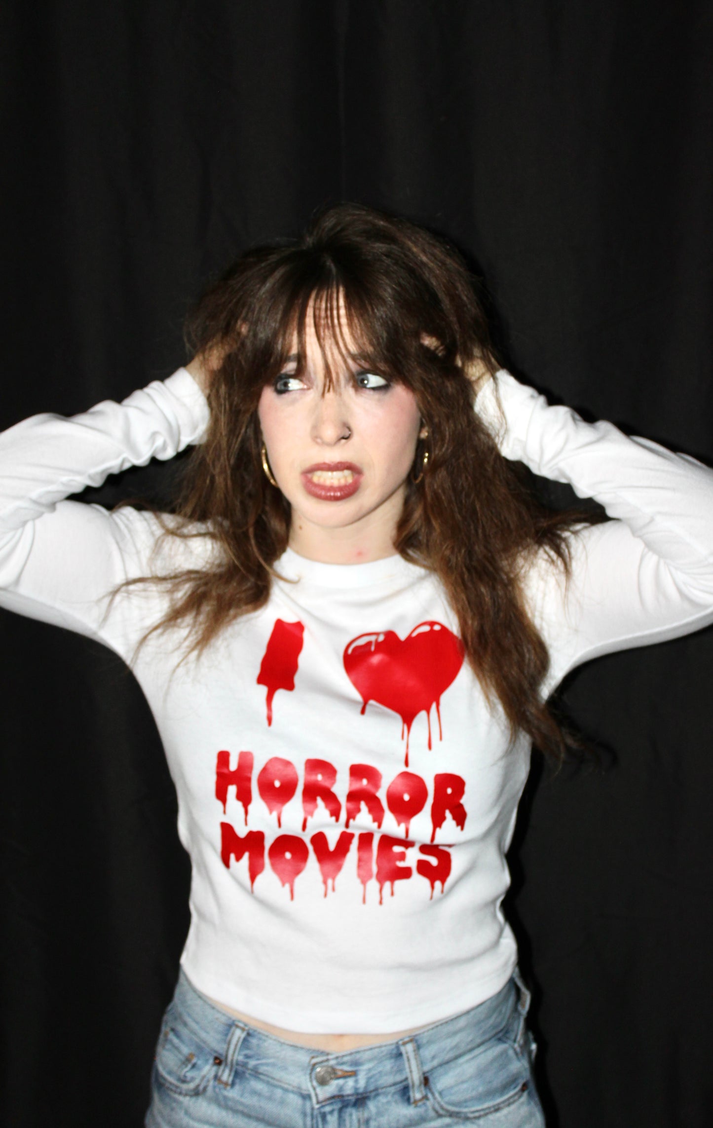 I Love Horror Movies T-Shirt