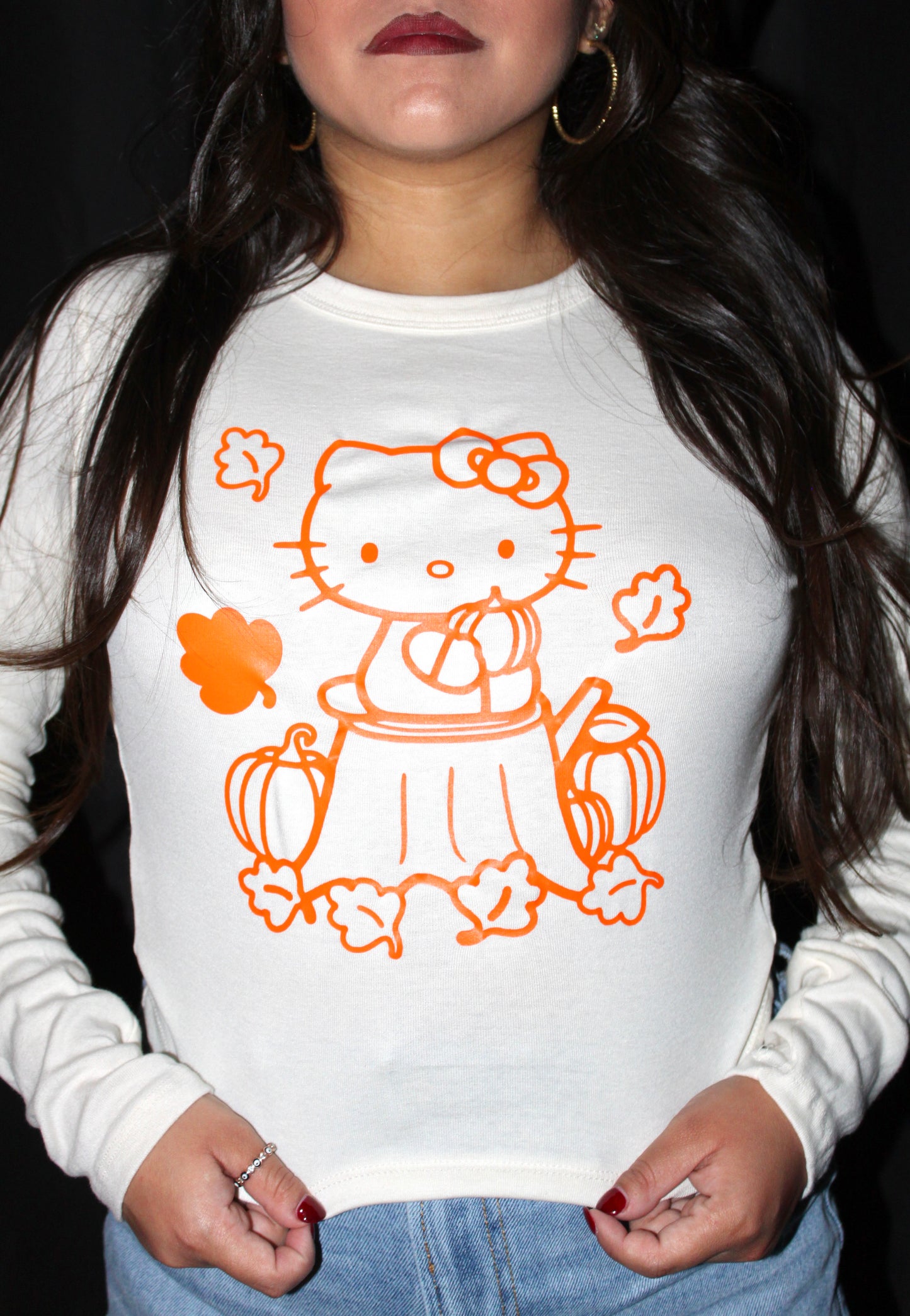 Hello Kitty Fall Long Sleeve T-Shirt
