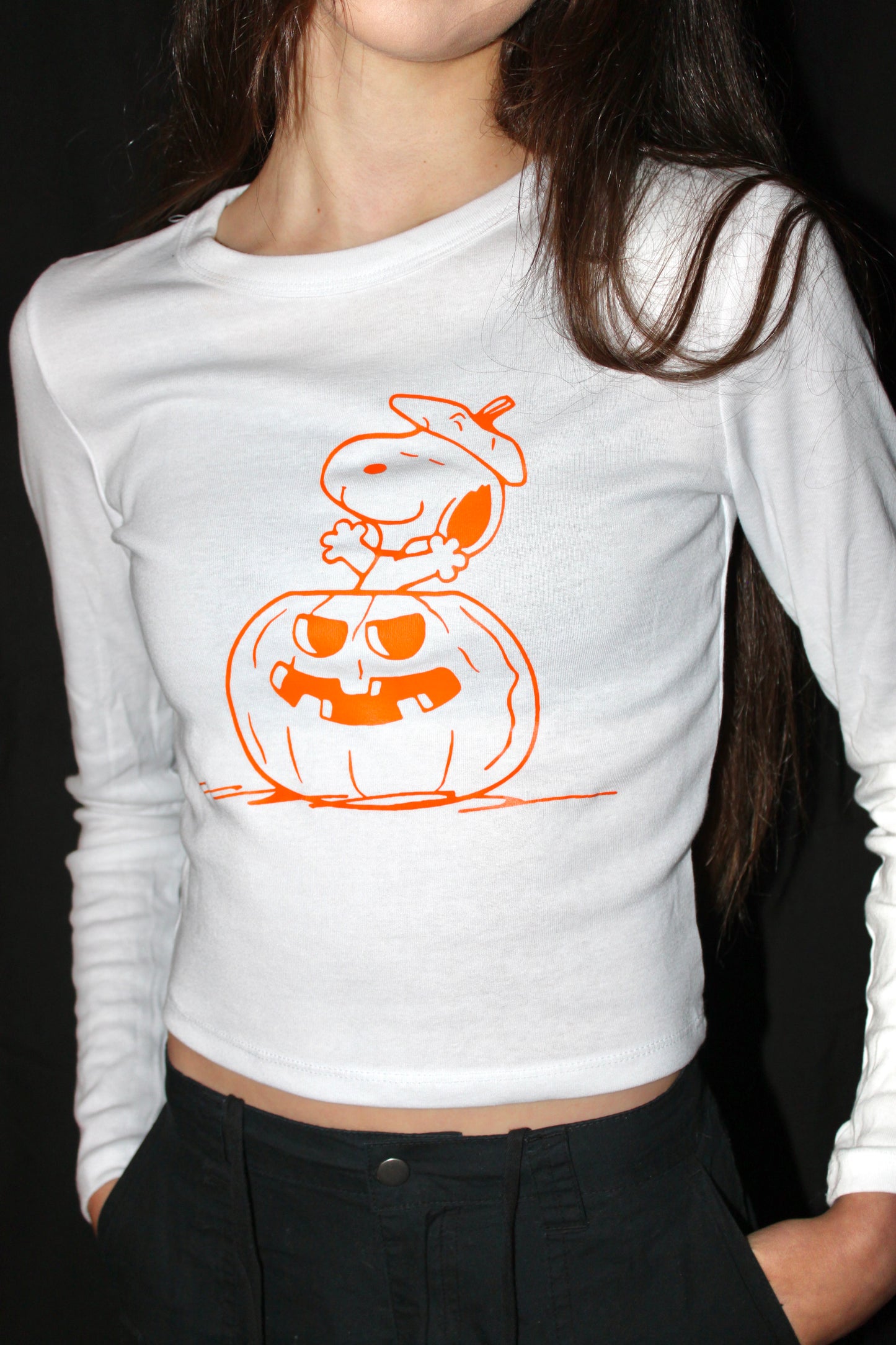 Snoopy In Pumpkin T-Shirt