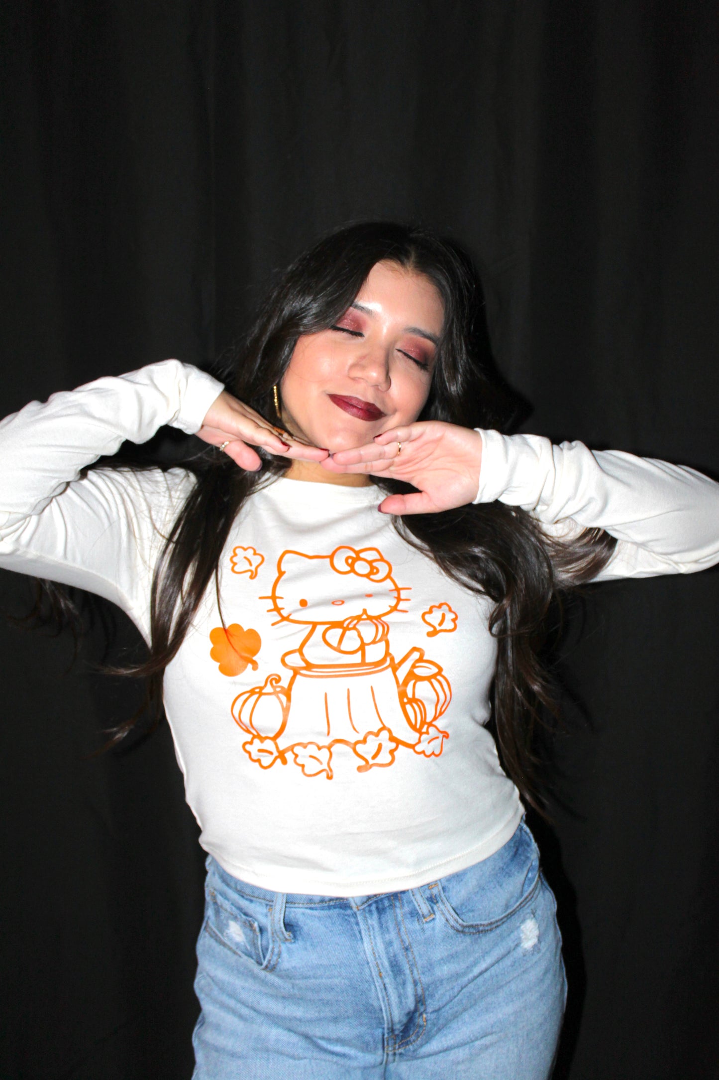 Hello Kitty Fall Long Sleeve T-Shirt