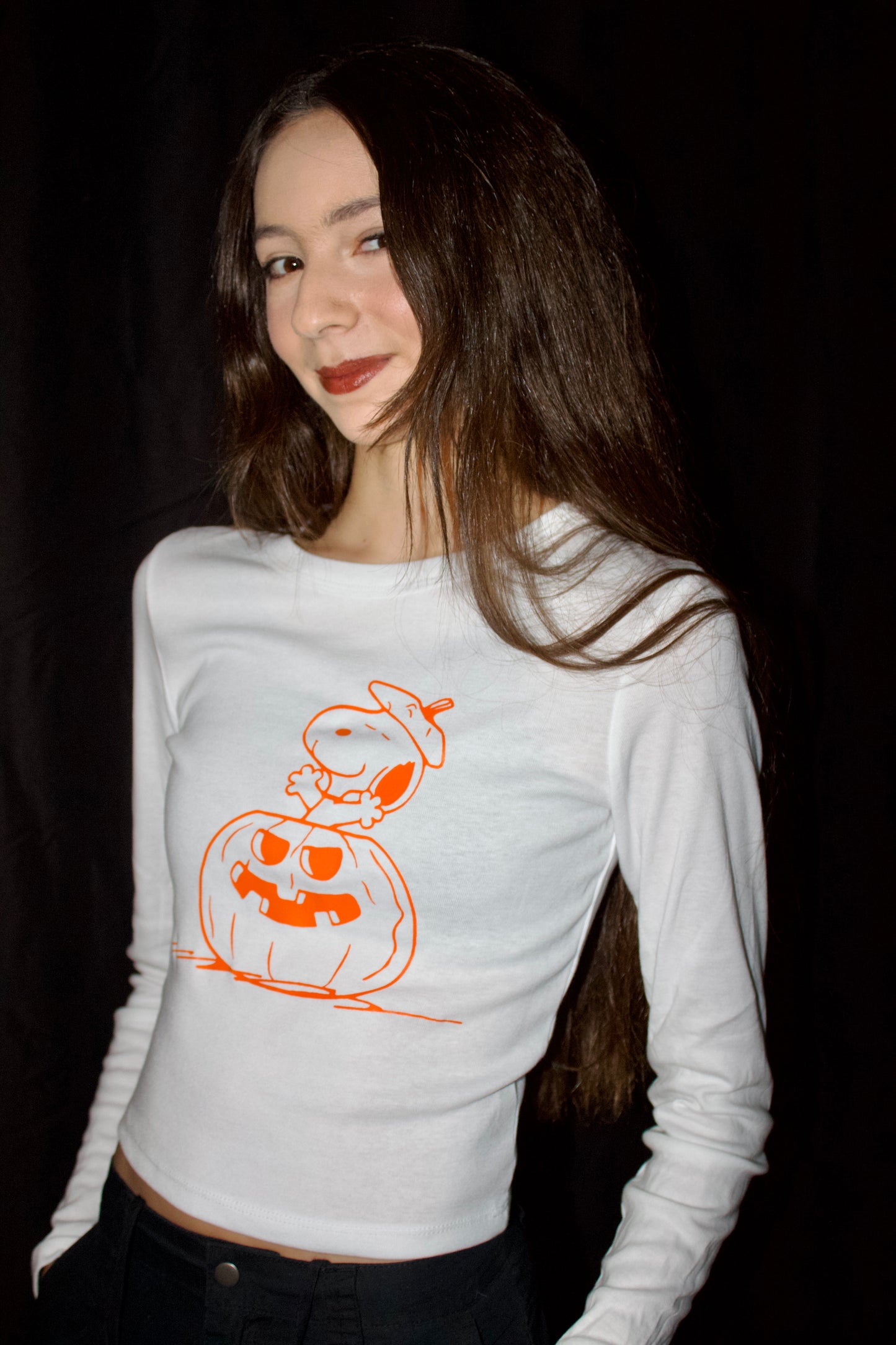 Snoopy In Pumpkin T-Shirt