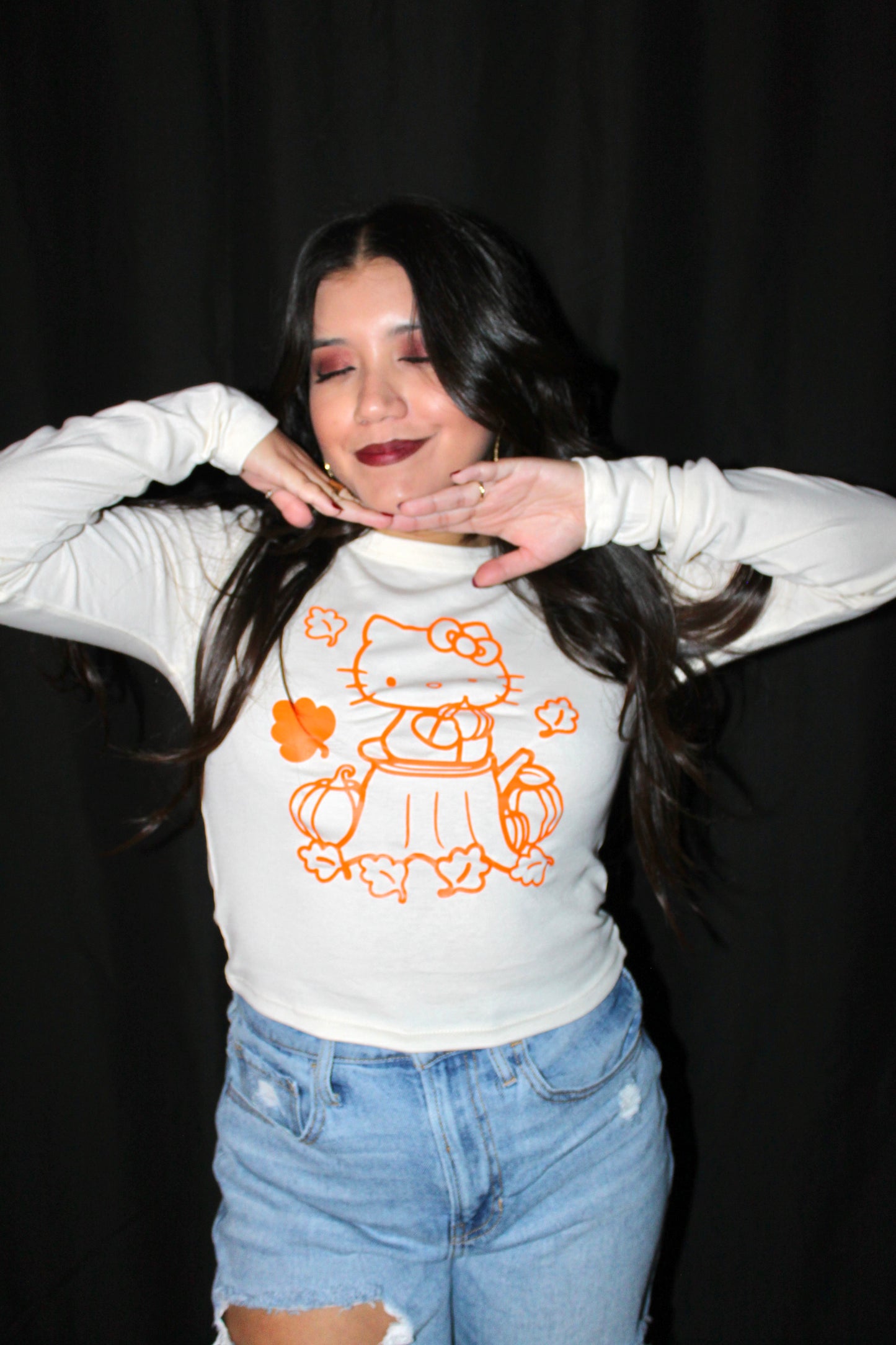 Hello Kitty Fall Long Sleeve T-Shirt
