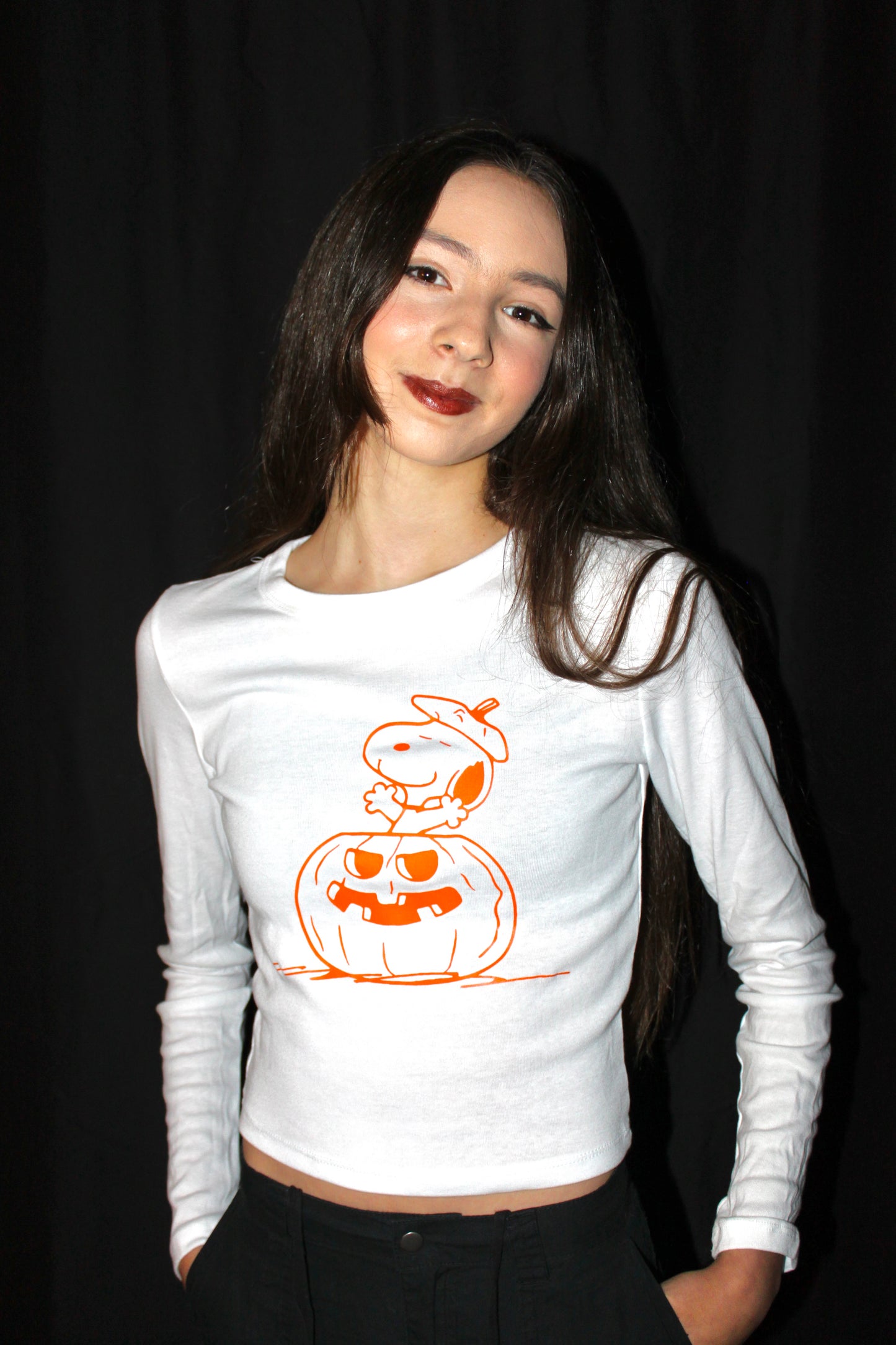 Snoopy In Pumpkin T-Shirt