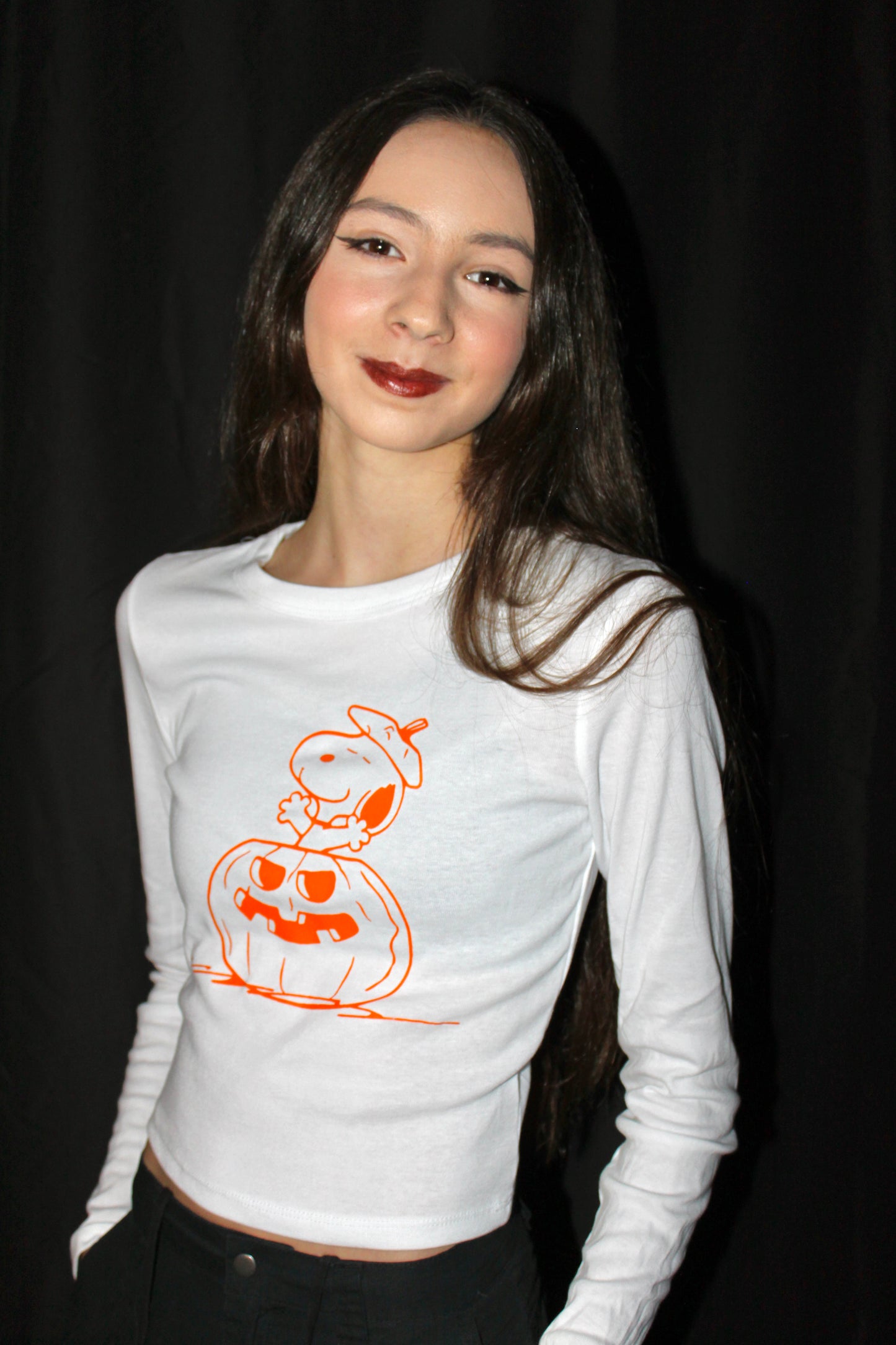 Snoopy In Pumpkin T-Shirt