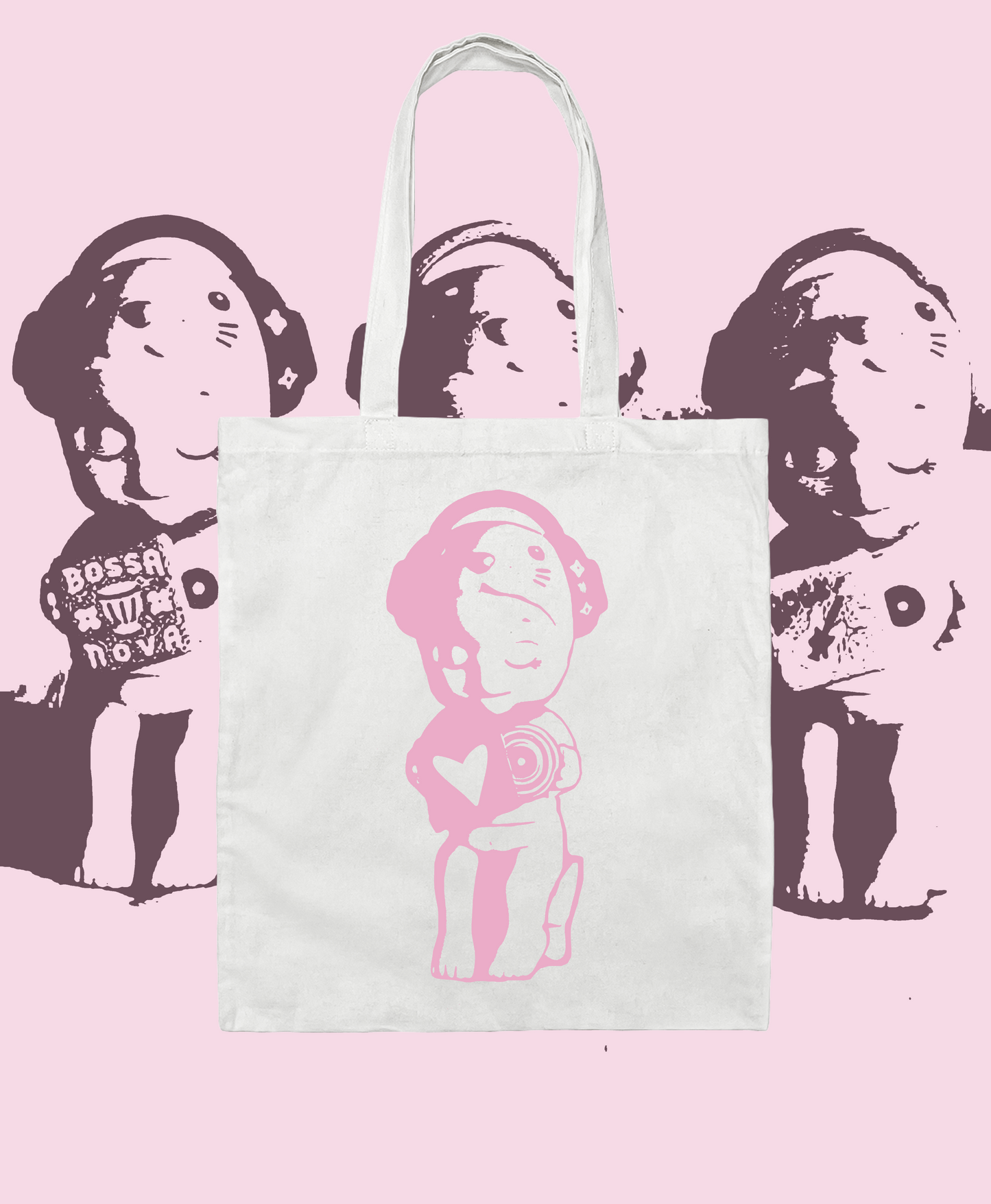 Music Sonny Angel Tote Bag
