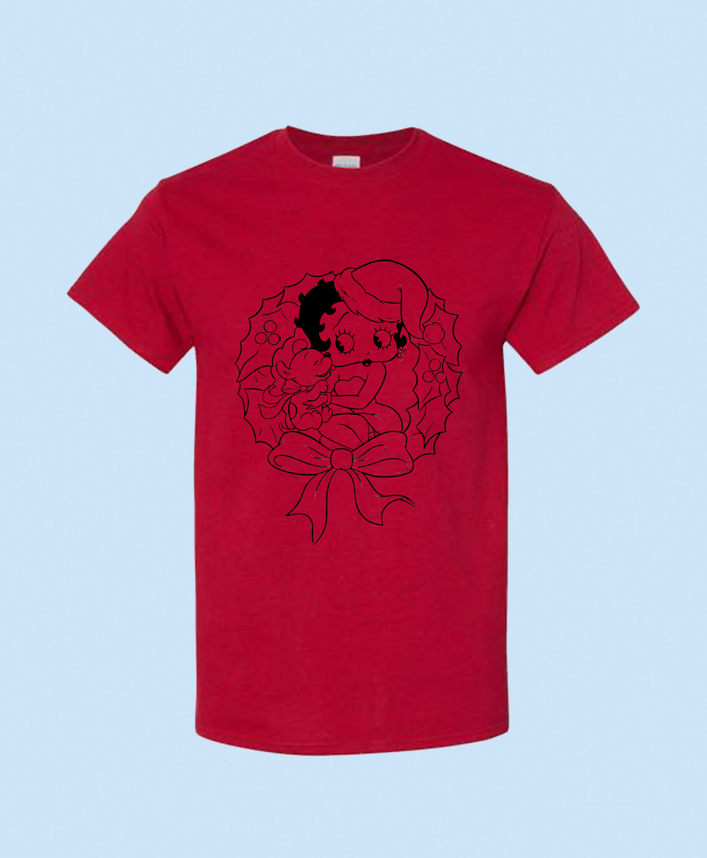 Betty Boop Wreath Unisex T-Shirt