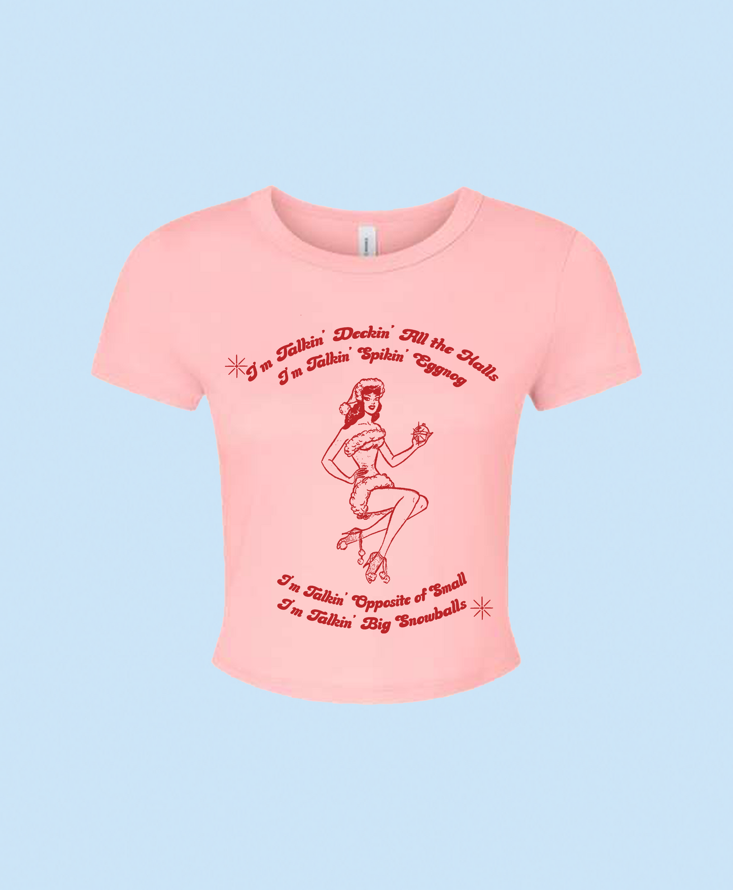 Nonsense Christmas Baby Tee