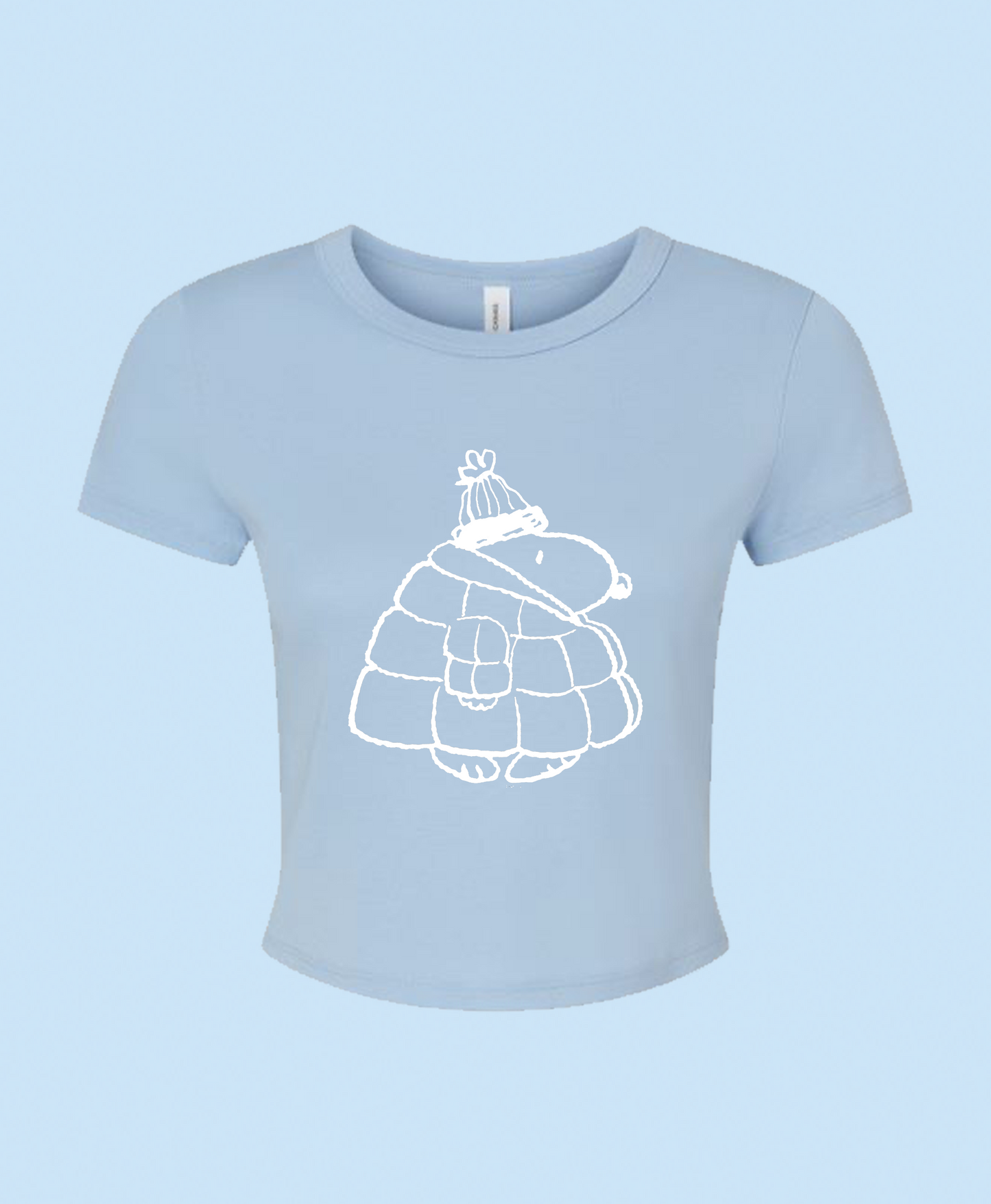 Puffer Snoopy Baby Tee