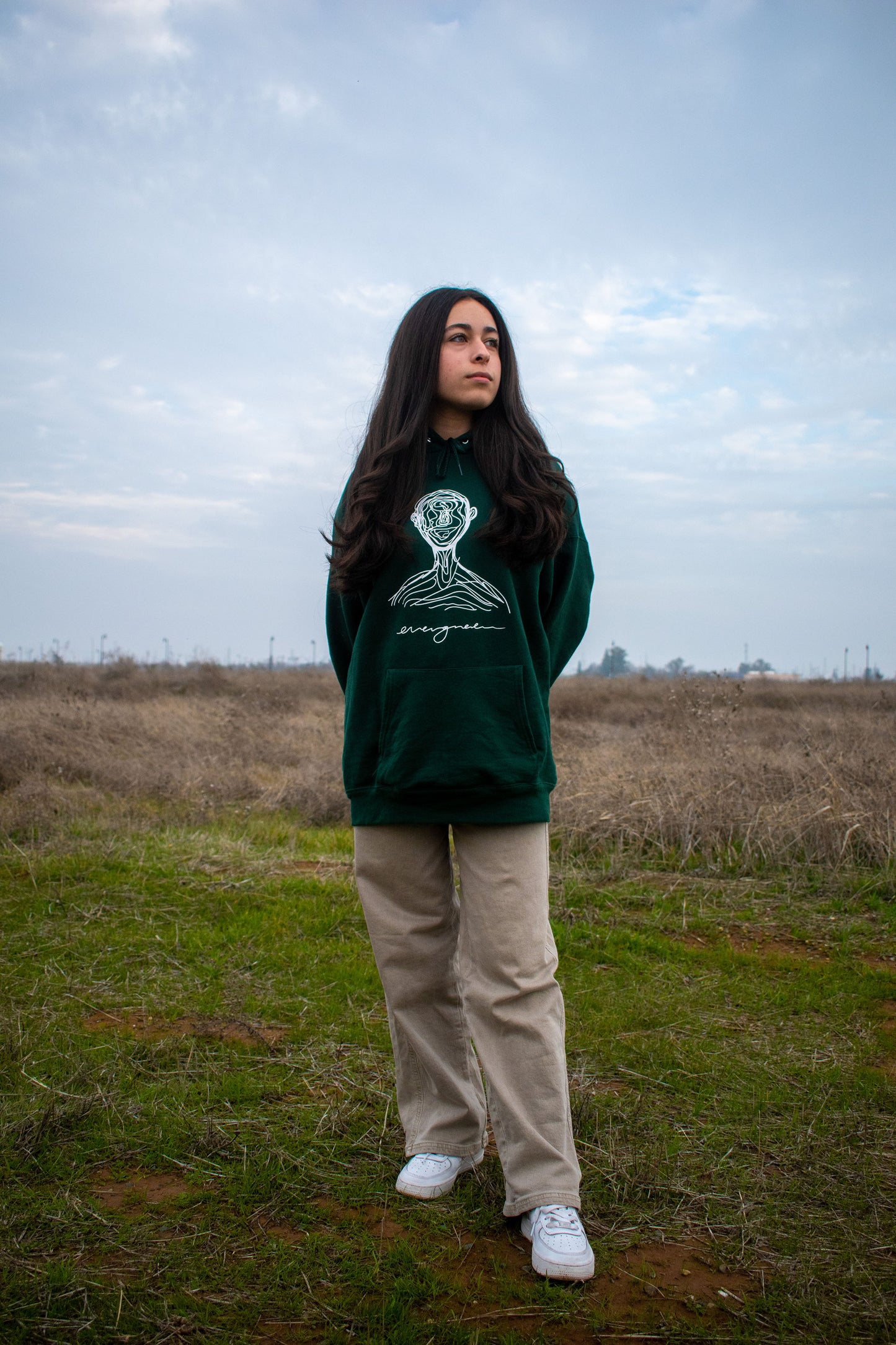 Evergreen Forest Green Hoodie