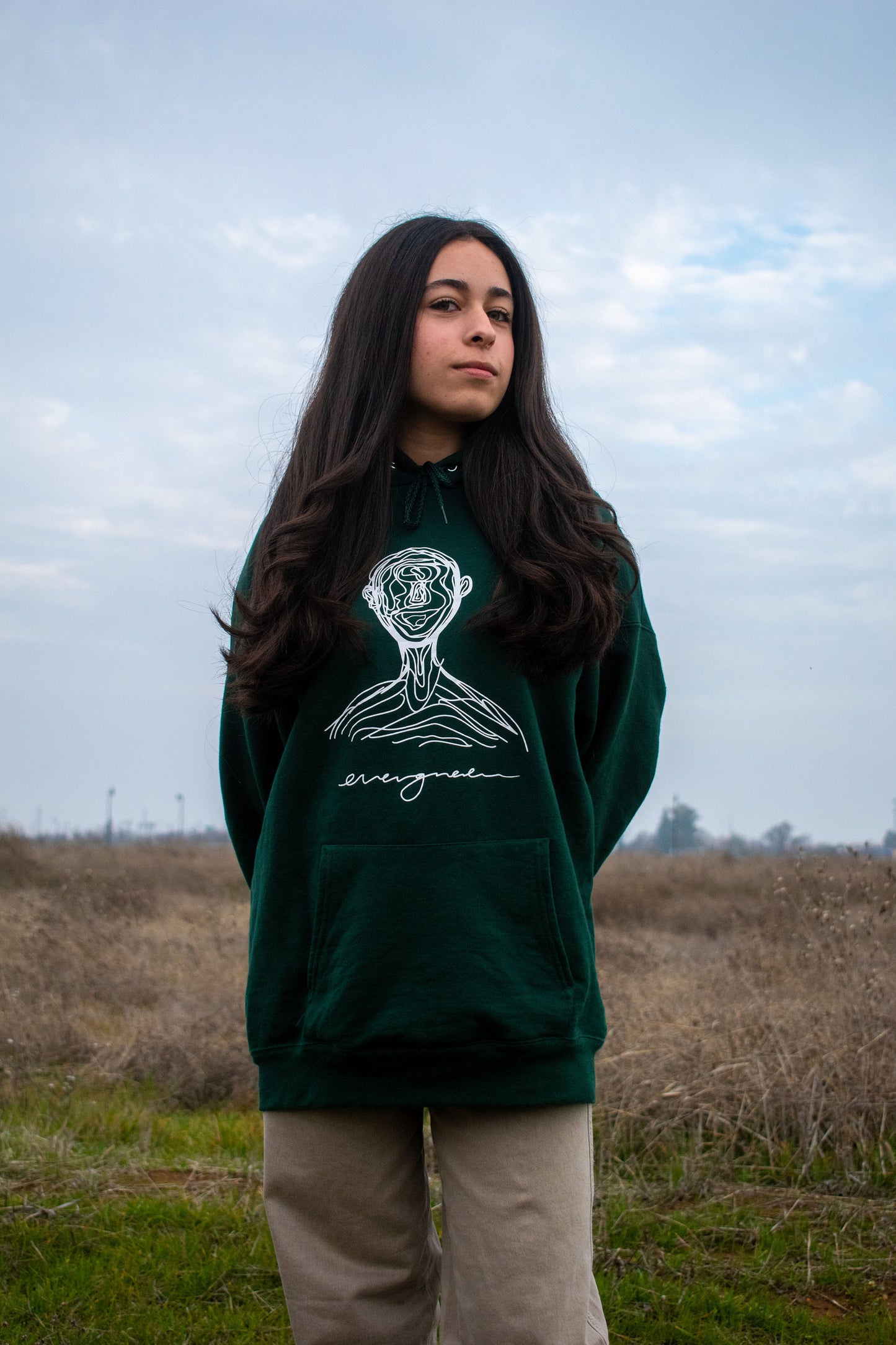 Evergreen Forest Green Hoodie