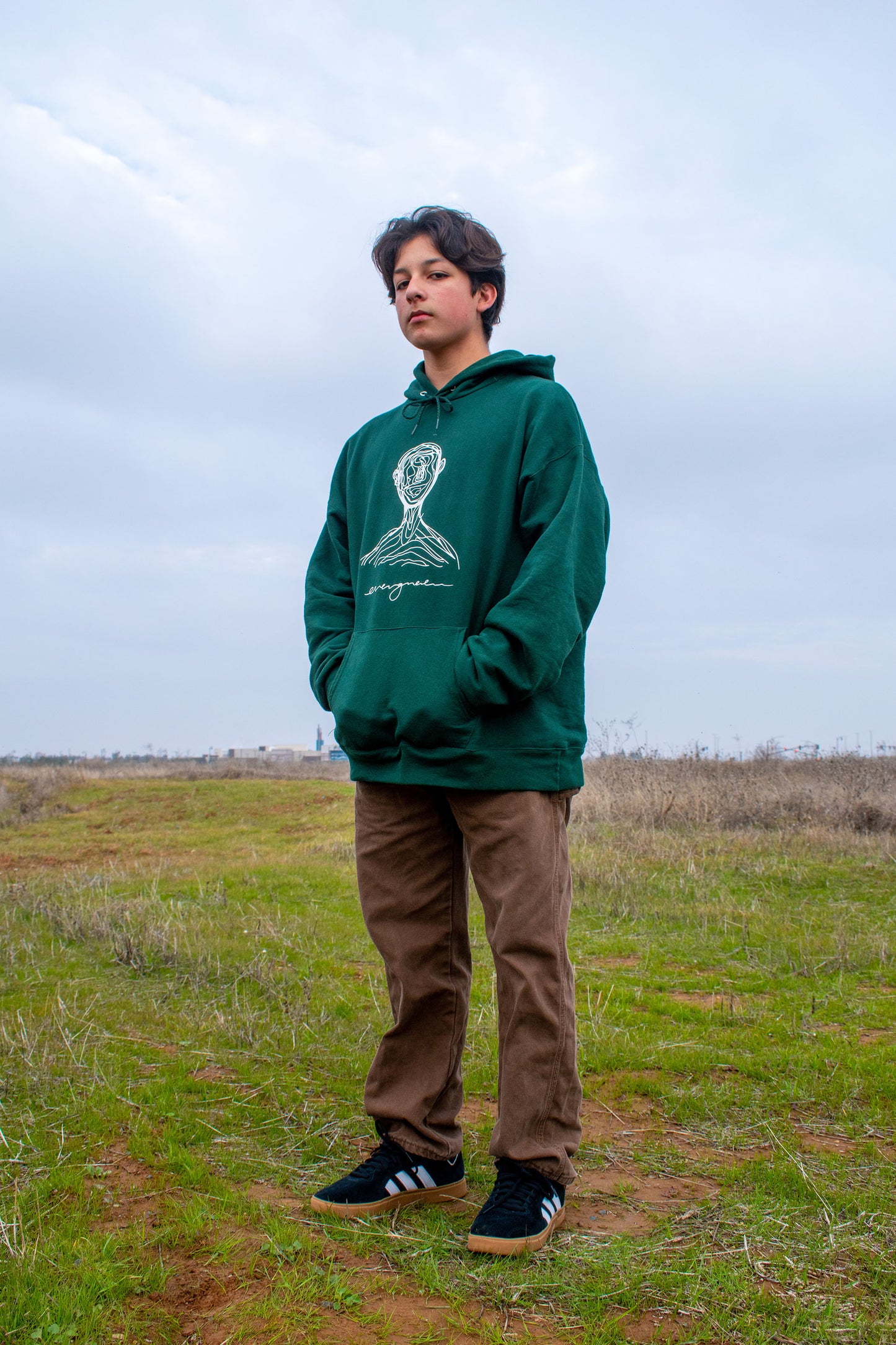 Evergreen Forest Green Hoodie