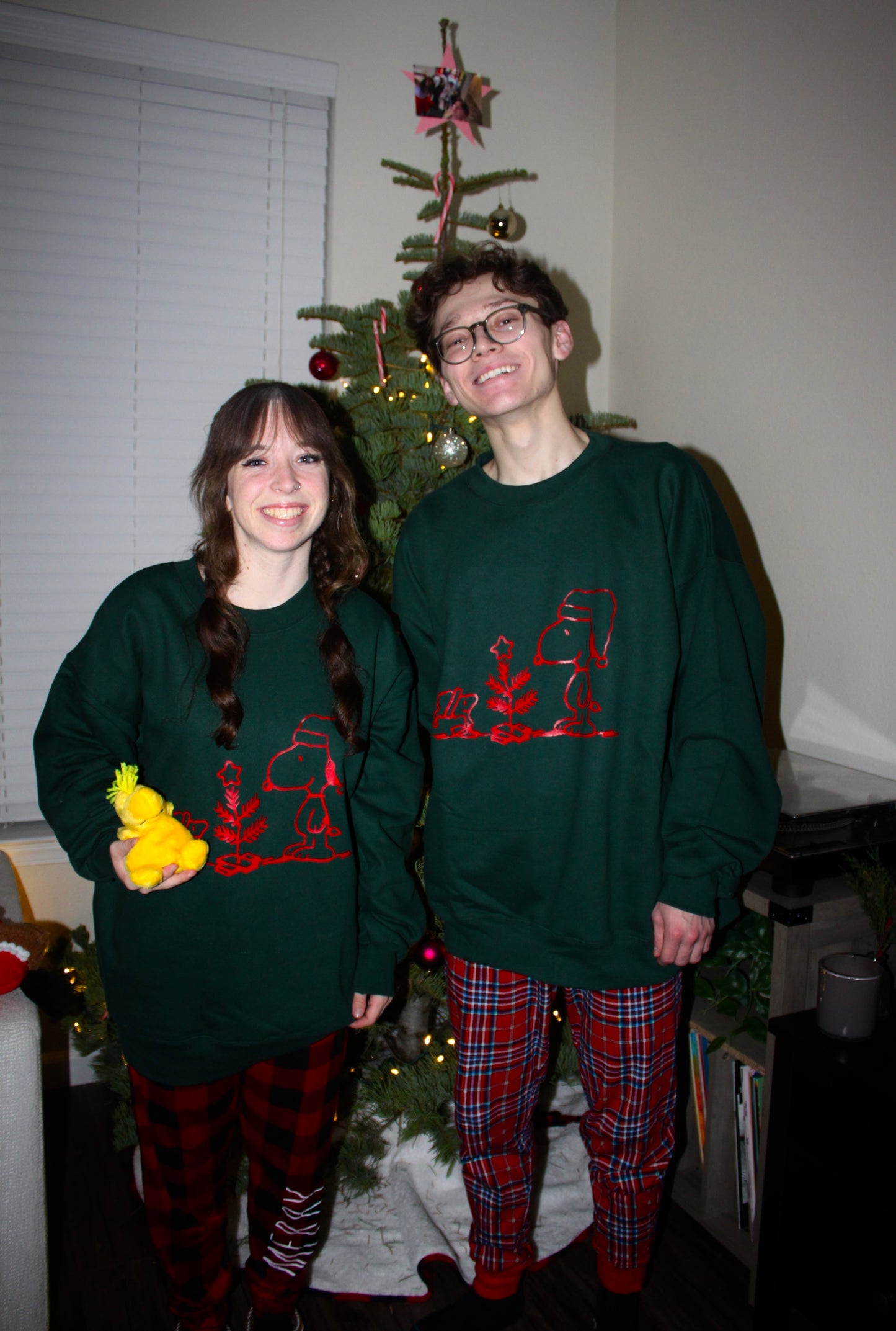 Christmas Snoopy & Woodstock Crewneck