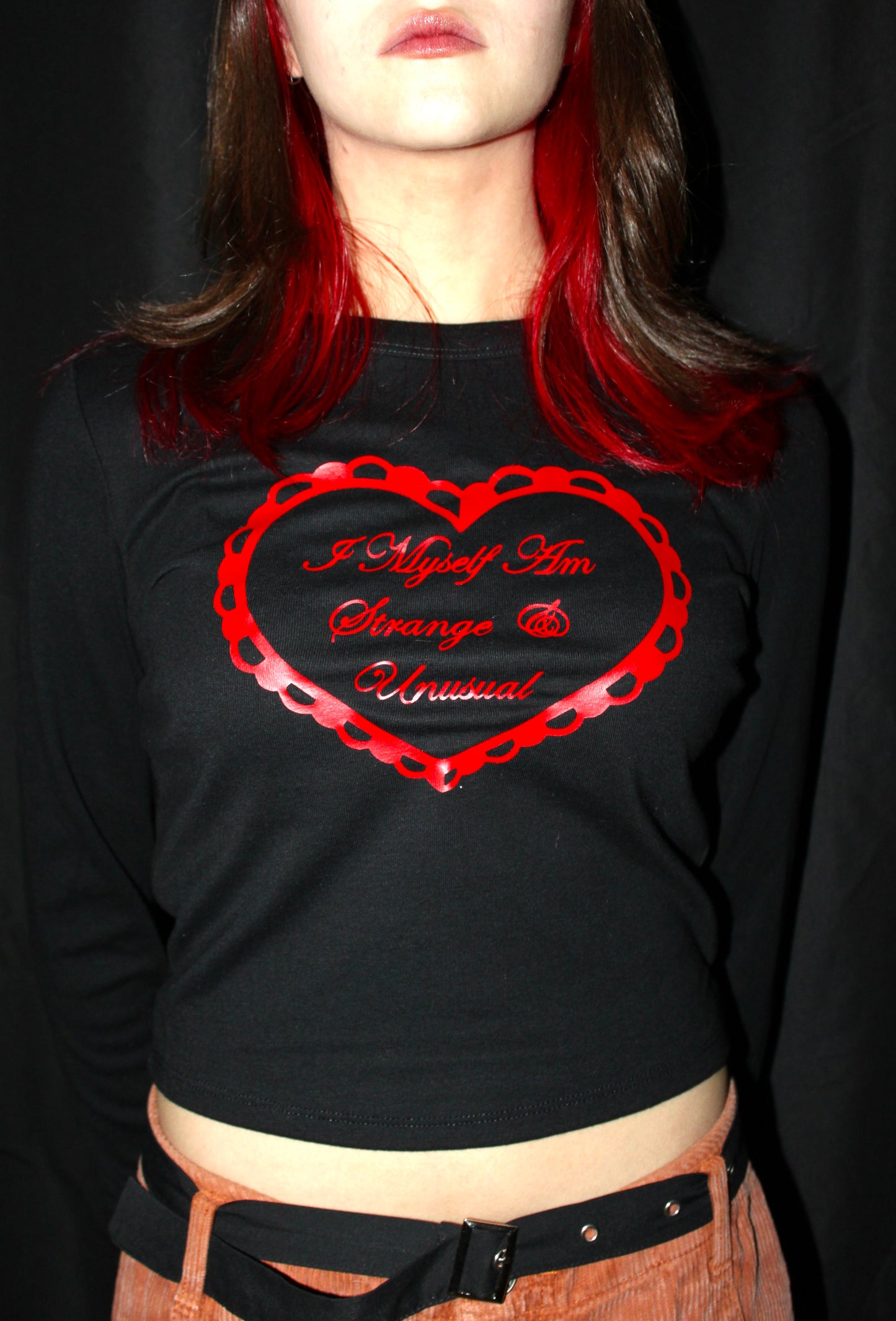I Myself Am Strange & Unusual Long Sleeve T-Shirt