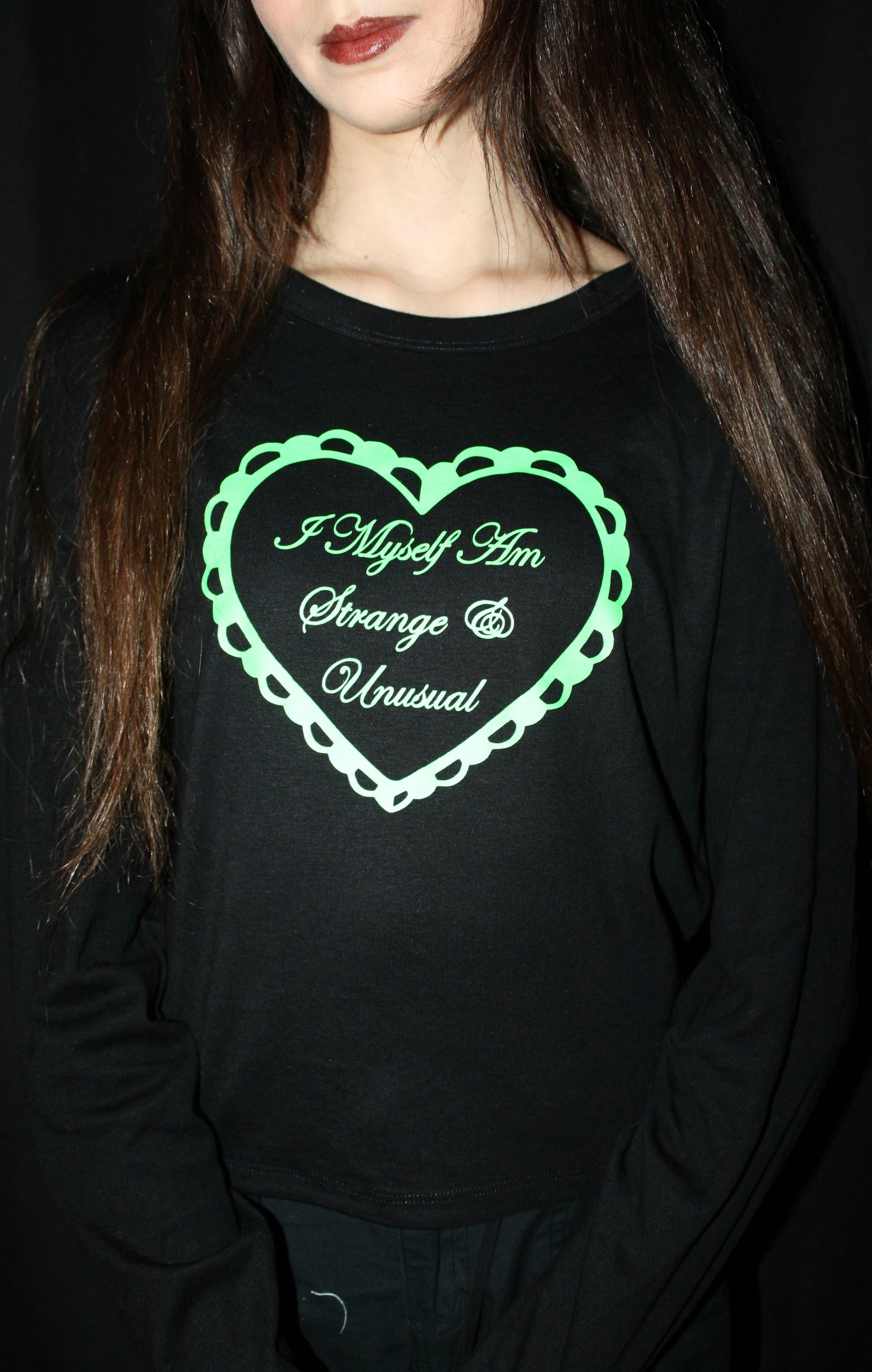 I Myself Am Strange & Unusual Long Sleeve T-Shirt