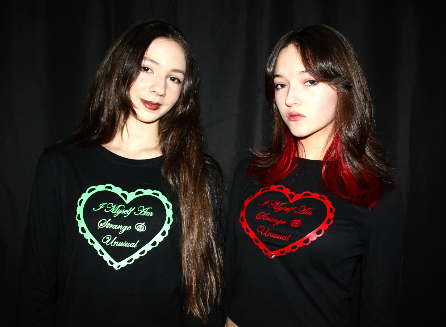 I Myself Am Strange & Unusual Long Sleeve T-Shirt