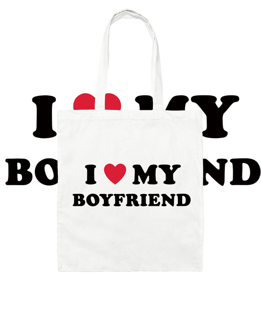 I Love My BF Tote Bag