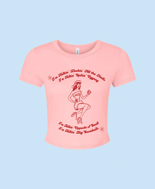 Nonsense Christmas Baby Tee