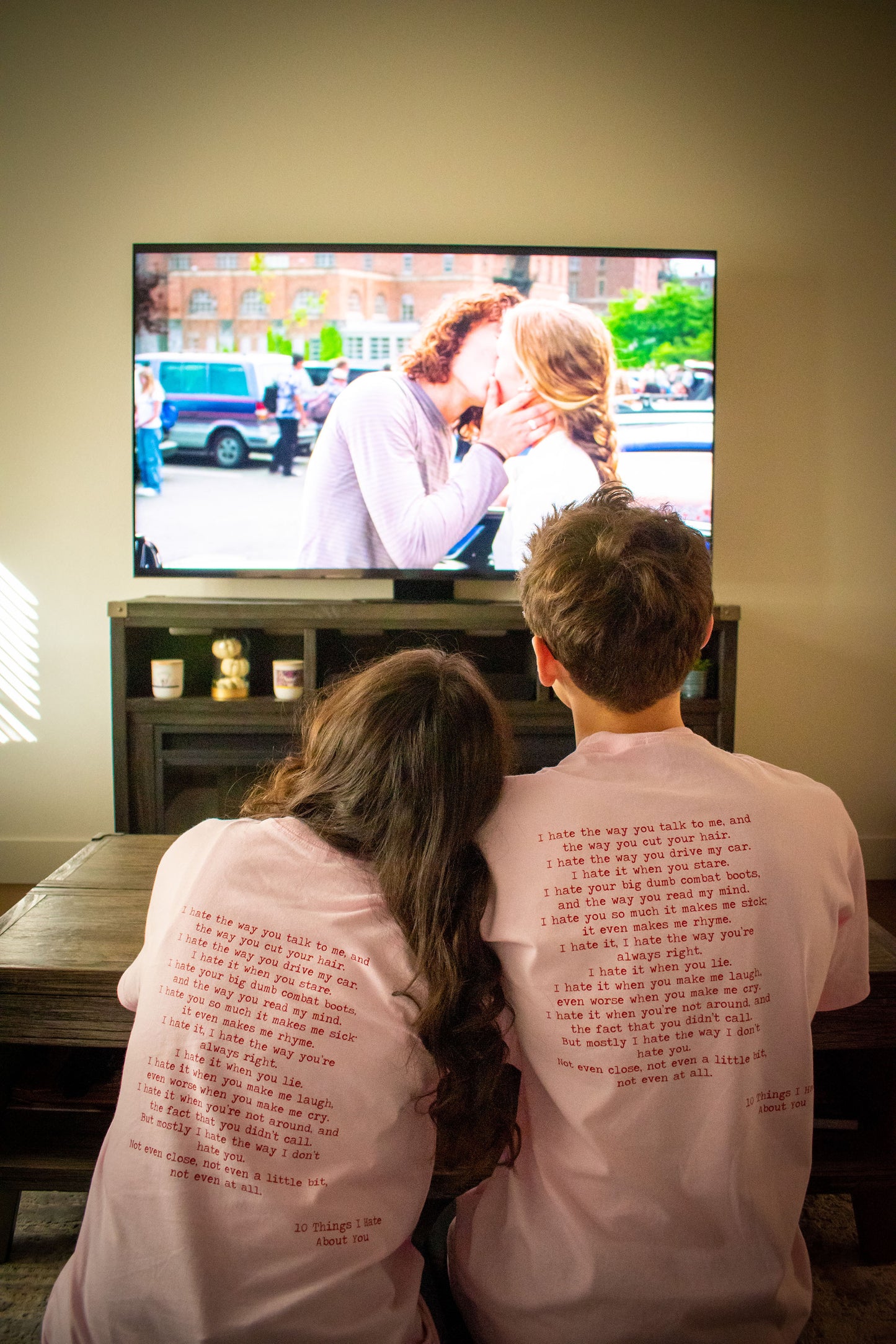 10 Things I Hate About You Pink T-Shirt